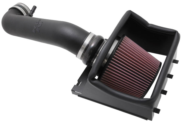 57-2581 K&N Performance Air Intake System, HIGH-FLOW, ROTO-MOLD TUBE - FORD F150 V8-5.0L