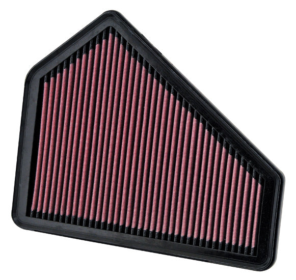 33-2411 K&N Replacement Air Filter, Cadillac CTS-V 3.0-3.6-6.2L, '08-15'
