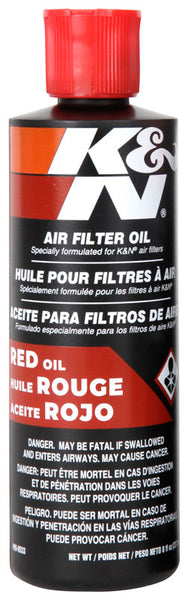 99-0533 K&N Air Filter Oil - 8oz Squeeze