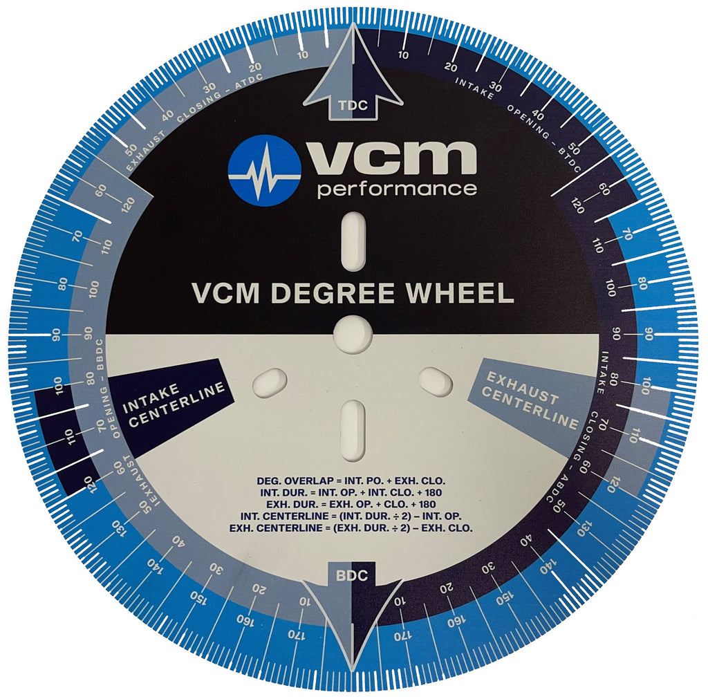 VCM Performance Camshaft Degree Wheel